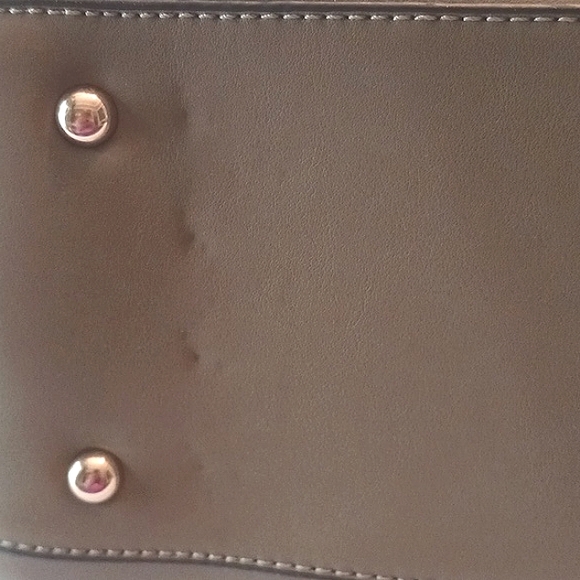 NWT La Terre Fashion Peta Approved Vegan Gold Hardware Olive Handbag - Picture 11 of 13